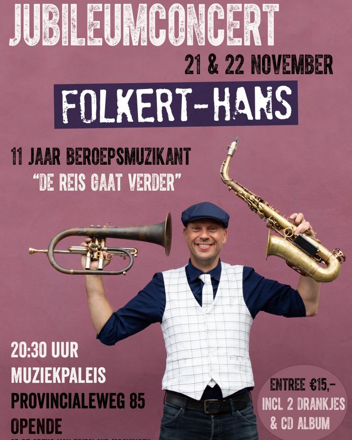 Jubileumconcert Folkert-Hans